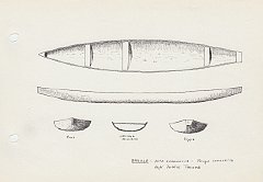 067 Brasile - Alta Amazzonia - piroga monoxila degli Indios Tucuna